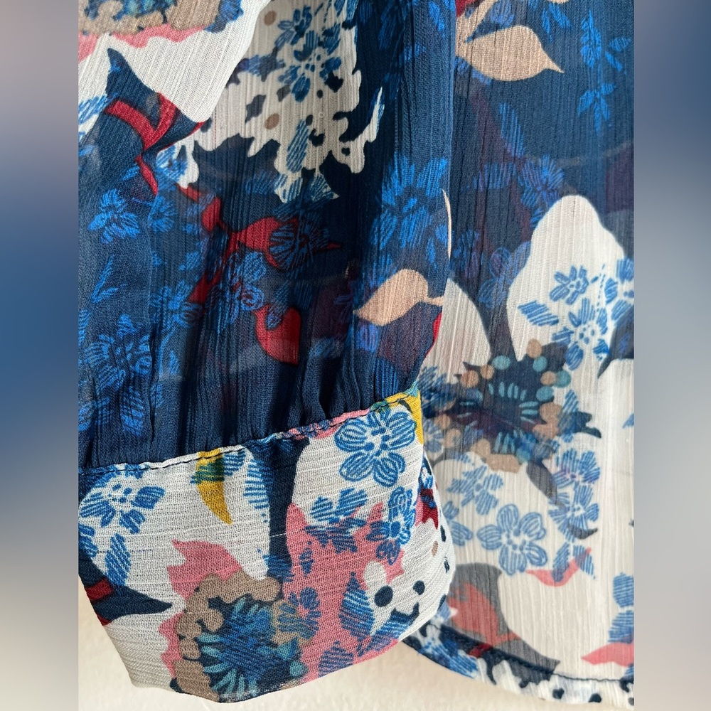 KUT from the Kloth Jasmine Chiffon Blouse - Picture 6 of 8